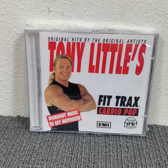 Tony Little's Fit Trax Cardio Pop CD 2003 New Sealed - Picture 3 of 9